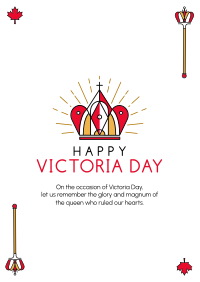 Happy Victoria Day Flyer Image Preview