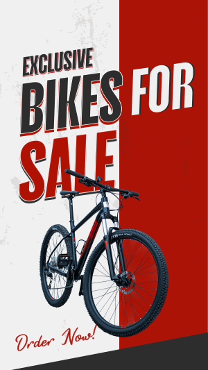 Bicycle Sale Facebook story Image Preview