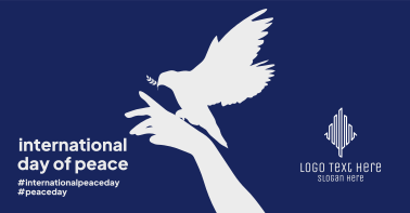 Day Of  Peace Hand Facebook ad