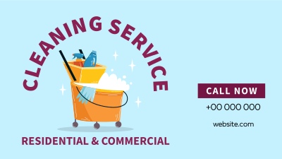 House Cleaning Professionals Facebook Event Cover Image Preview