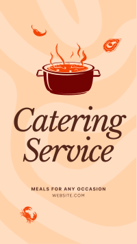 Hot Pot Catering Facebook Story Design