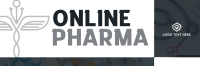 Online Pharma Business Medical Twitter header (cover) Image Preview