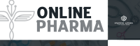 Online Pharma Business Medical Twitter Header Image Preview