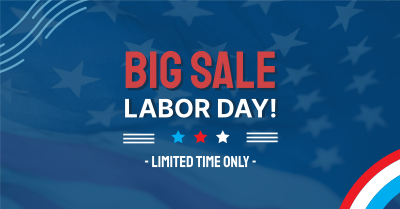 Sale Labor Day Facebook ad Image Preview