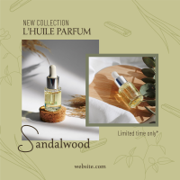 Natural Oil Perfume Instagram Post Design