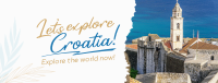 Beautiful Places In Croatia Facebook cover Image Preview