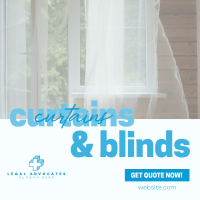 Curtains & Blinds Business Instagram Post Image Preview