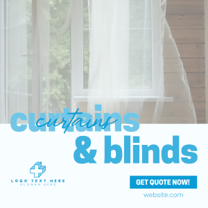 Curtains & Blinds Business Instagram post Image Preview