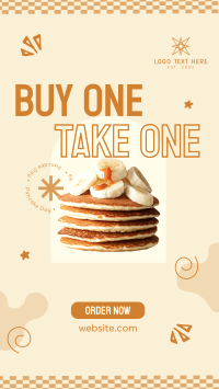 Pancake Day Promo TikTok Video Design