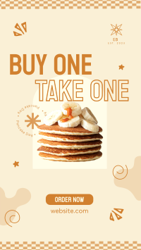 Pancake Day Promo TikTok Video Image Preview