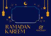 Ramadan Kareem Postcard Image Preview