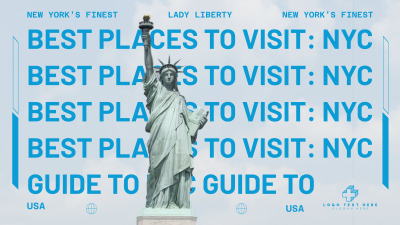 Best Places to Visit in New York City Facebook event cover Image Preview