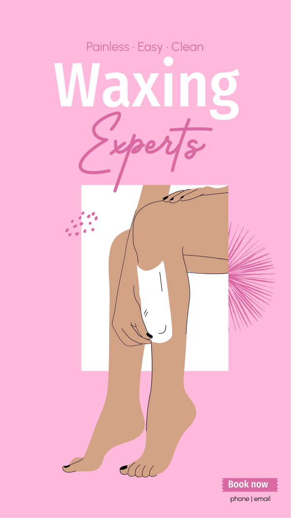 Waxing Experts Instagram Story Design Image Preview