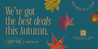 Autumn Leaves Twitter post Image Preview