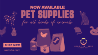 Quirky Pet Supplies Animation Image Preview