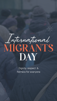 International Migrants Day YouTube Short Design