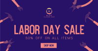 Labor Day Sale Facebook ad Image Preview