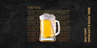 Virtual Oktoberfest Beer Mug Twitter post Image Preview