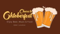 Oktoberfest Beer Night Facebook Event Cover Design
