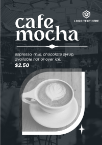 Cocoa Mocha Poster Design