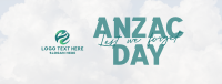 Anzac Day Soldiers Facebook cover Image Preview