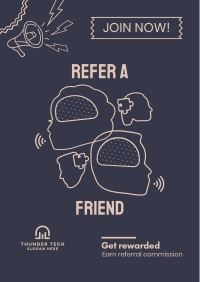 Referral Program Commission Poster Image Preview