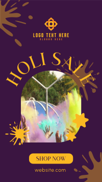Holi Sale Facebook story Image Preview