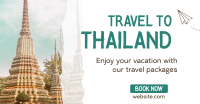 Thailand Travel Facebook Ad Design