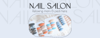 Simple Nail Salon Facebook cover Image Preview