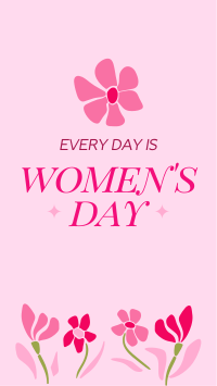 Women's Day Everyday Instagram Story Design