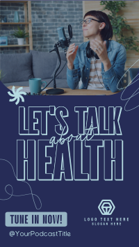 Health Wellness Podcast YouTube Short Design