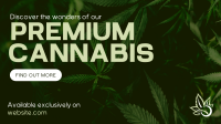 Premium Cannabis Facebook event cover Image Preview