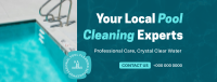 Local Pool Cleaners Facebook Cover Design