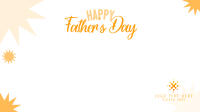 Sunny Daddy Day Zoom Background Design