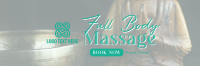 Full Body Massage Twitter header (cover) Image Preview