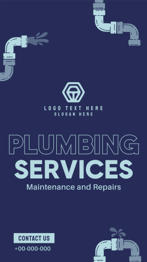 Plumbing Expert Services Instagram story Image Preview