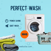 Featured Washing Machine  Instagram Post Design