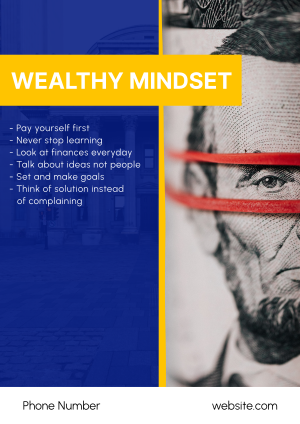 Wealthy Mindset Flyer Image Preview