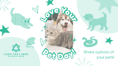 Share your Pet's Photo Facebook event cover Image Preview