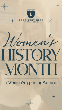 Women's History Month YouTube short Image Preview