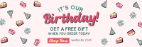 Business Birthday Promo Twitter Header Image Preview