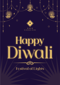 Celebration of Diwali Poster Image Preview