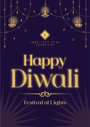 Celebration of Diwali Poster Image Preview