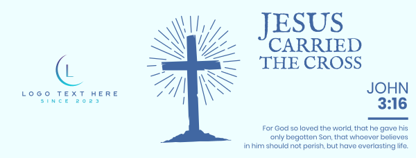 Jesus Cross Facebook Cover Design Image Preview