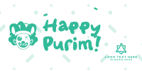 Purim Day Twitter post Image Preview