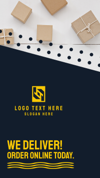 Online Delivery Instagram Story Design