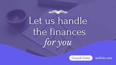 Finance Consultation Services Facebook event cover Image Preview