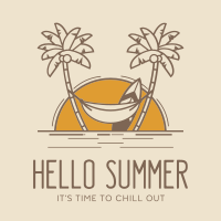 Hot Summer Greeting Instagram Post Design