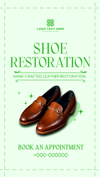 Premium Shoe Restoration Facebook Story Preview