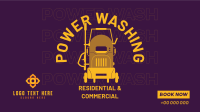 Pressure Washer Facebook event cover Image Preview